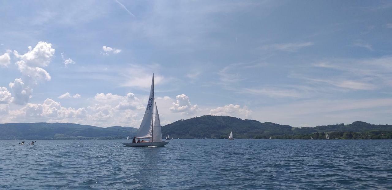 Ferienwohnungen Zum Attersee Lenzing Екстер'єр фото